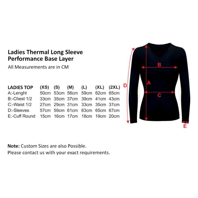 Women's Long Johns Base Layer Top Women Warm Inner Wear