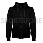Mens Full Zip Hooded Sweatshirt, wholesale hoodies for screen printing - Image 2