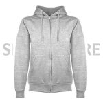 Mens Full Zip Hooded Sweatshirt, wholesale hoodies for screen printing - Image 7