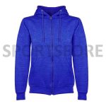 Mens Full Zip Hooded Sweatshirt, wholesale hoodies for screen printing - Image 3