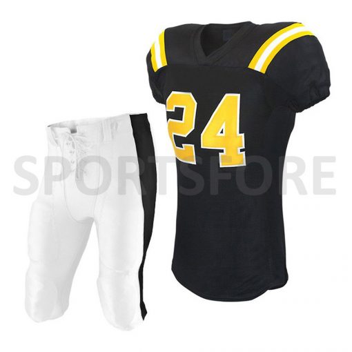 sportsfore custom design sublimation american football uniforms