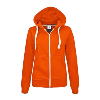 Kids Unisex Plain Blank Fleece Zip up Long Sleeve Hoodies Jacket Sportsfore