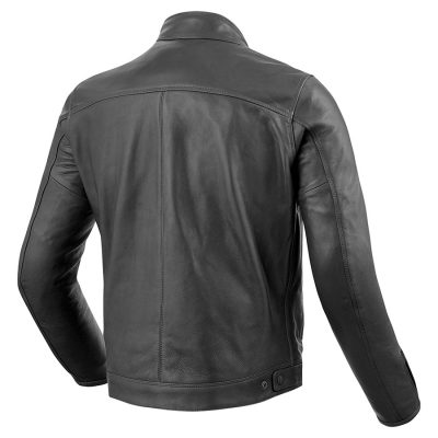 Mens Fashion Top Quality Genuine Cowhide Leather Jacket Sportsfore