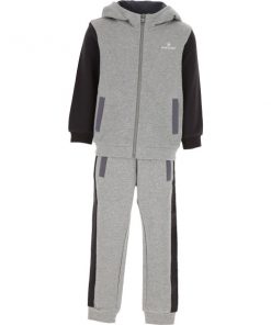 Custom Kids Boys Girls Plain Blank Fleece Hooded Tracksuits Sets for Children Sportsfore