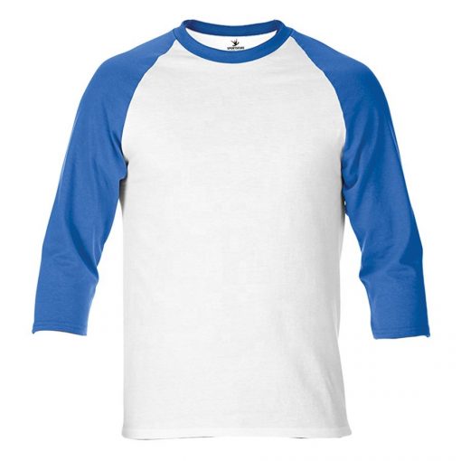 Mens Blank 3/4 Sleeve Raglan T-shirt Sportsfore