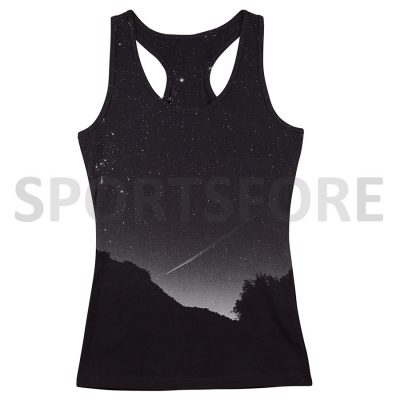 Women's Summer Casual Streetwear Clothing Gym Yoga Workout Custom Design All Over Printing Tank Tops Sportsfore