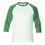 Mens Blank 3/4 Sleeve Raglan T-shirt Sportsfore