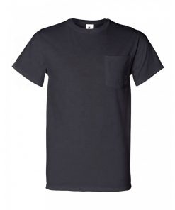 Men Custom Crew Neck Short Sleeve Pocket T shirts Sportsfore