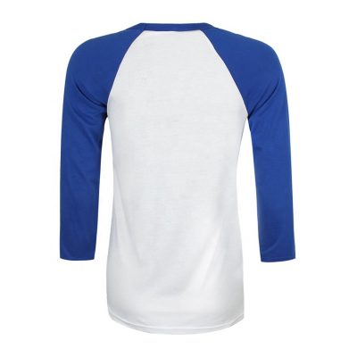 Wholesale Women Raglan 3/4 Sleeve Baseball T shirt Sportsfore