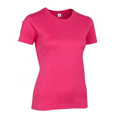 Women's Fitted Blank Pink T shirts Sportsfore