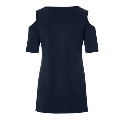 Women Fashion Trend Keyhole Cut Blouse Long Sleeve Tops Sportsfore