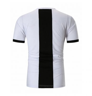 Men's Custom New Casual Fashion Trendy Gym Fitness Short Sleeve White T-shirts Sportsfore