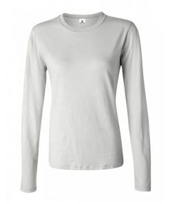 Women Dry Fit Crew Neck Plain Cotton Long Sleeve T shirt Sportsfore