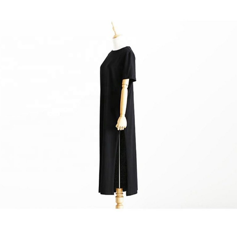 black t shirt dress bodycon