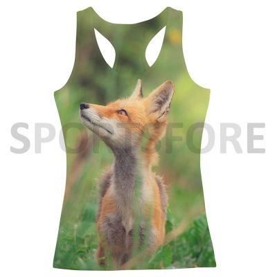 Women's Summer Casual Streetwear Clothing Gym Yoga Workout Custom Design All Over Printing Tank Tops Sportsfore
