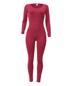 Womens Long Sleeve Romper Jumpsuit Bodycon Slim Fit Sports Fitness Yoga Bodysuit Sportsfore