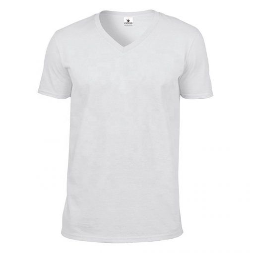 Custom Men V Neck Short Sleeve T-shirt Sportsfore