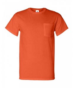 Men Custom Crew Neck Short Sleeve Pocket T shirts Sportsfore