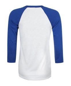 Cheap Custom Printing Raglan 3/4 Sleeve Crew Neck Baseball T shirts for Women Sportsfore