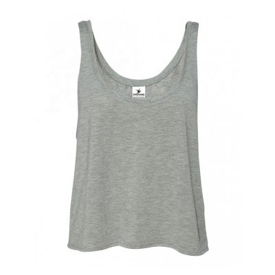 Women's Fashion Trendy Summer Athletic Plain Blank Sleeveless Crop Tank Tops Sportsfore
