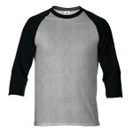 Mens Blank 3/4 Sleeve Raglan T-shirt Sportsfore