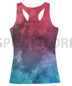 Women's Summer Casual Streetwear Clothing Gym Yoga Workout Custom Design All Over Printing Tank Tops Sportsfore