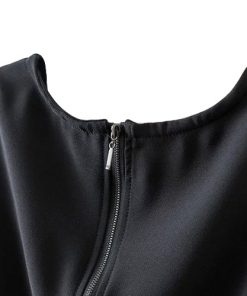 Women's Latest Trendy Summer Fashion Zipper Back Sleeveless Crop Blouses Tank Tops Sportsfore