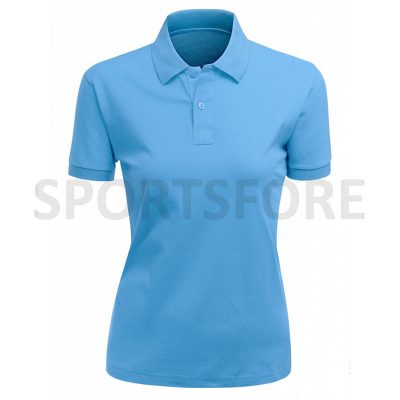 Latest Fashion Dry Fit Short Sleeve Polo Shirts for Women Sportsfore