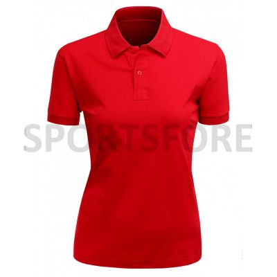 Latest Fashion Dry Fit Short Sleeve Polo Shirts for Women Sportsfore