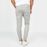 Men's Side Stripe Gym Fitness Winter Denim Cotton Joggers Sportsfore