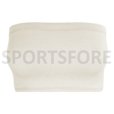 New Ladies Plain Strapless Bandeau Bikini Stretch Vest Bra Crop Top Sportsfore