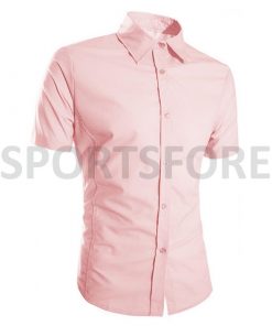 Wholesale Casual Fashion Short Sleeve 100% Cotton Dress Shirts for Men Sportsfore