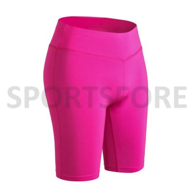 Women High Waisted Yoga Gym Cycling Running Fitness Shorts Sportsfore