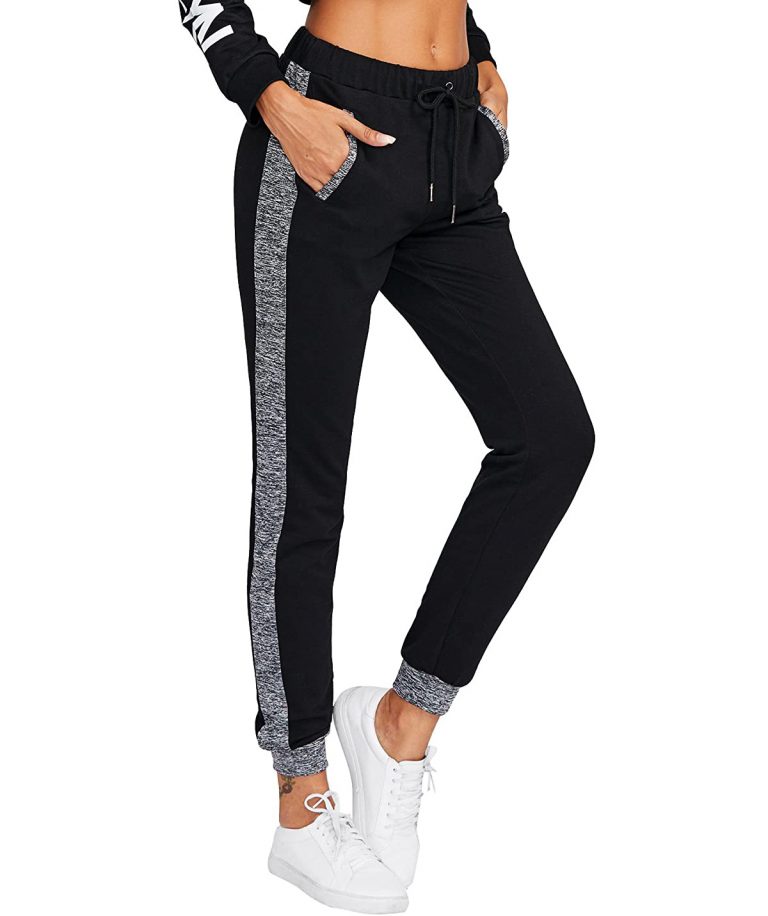 yoga pants with drawstring waist