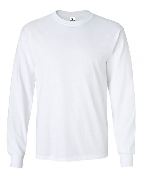 mens cotton long sleeve t shirts