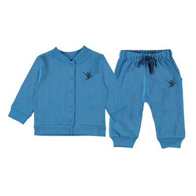 Sportsfore Custom Wholesale Fleece Tracksuit Baby Winter Clothing Set Kids Girls Boys Outfit Sweatsuits Baby Joggers Sets