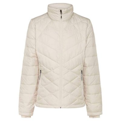 Women's Lightweight Regular Fit Long Sleeves Unhooded Puffer Jacket