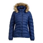 Women's Hooded Regular Fit Long Sleeve Down Jacket