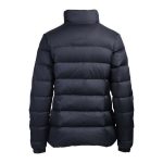 Tricot-lined Funnel Collar Down Jacket for Women
