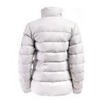 Tricot-lined Funnel Collar Down Jacket for Women