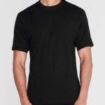 Casual Solid Blank Plain Regular Fit Short Sleeves O Neck Tshirt Cotton Men Soft Material Tshir - Image 5