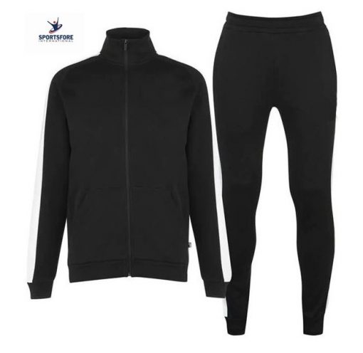 The Men’s Clean Fleece Tracksuit is a great addition to your casual wardrobe, featuring a zip fastening to the jacket and an elasticated band to the waist provides a comfortable fit, completed with LOGO to both.