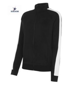 Custom Fleece Black Tracksuit Sweat Suit for Women