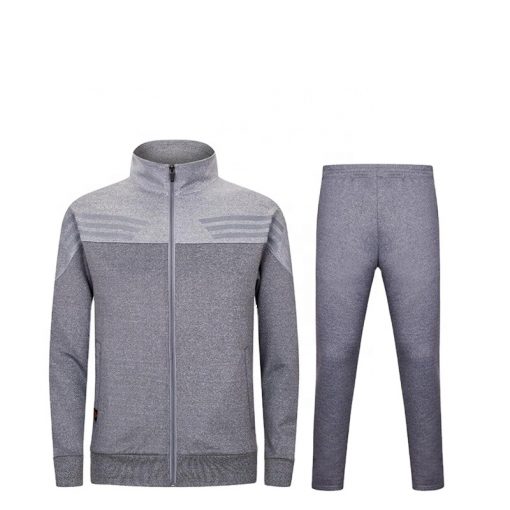 Custom Made Training Long Sleeve 100% Polyester Sportswear Men Tracksuit
