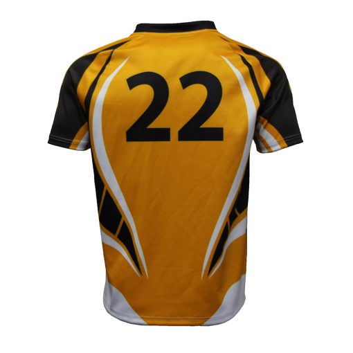 Custom top quality quick dry Sublimated printing rugby jerseys