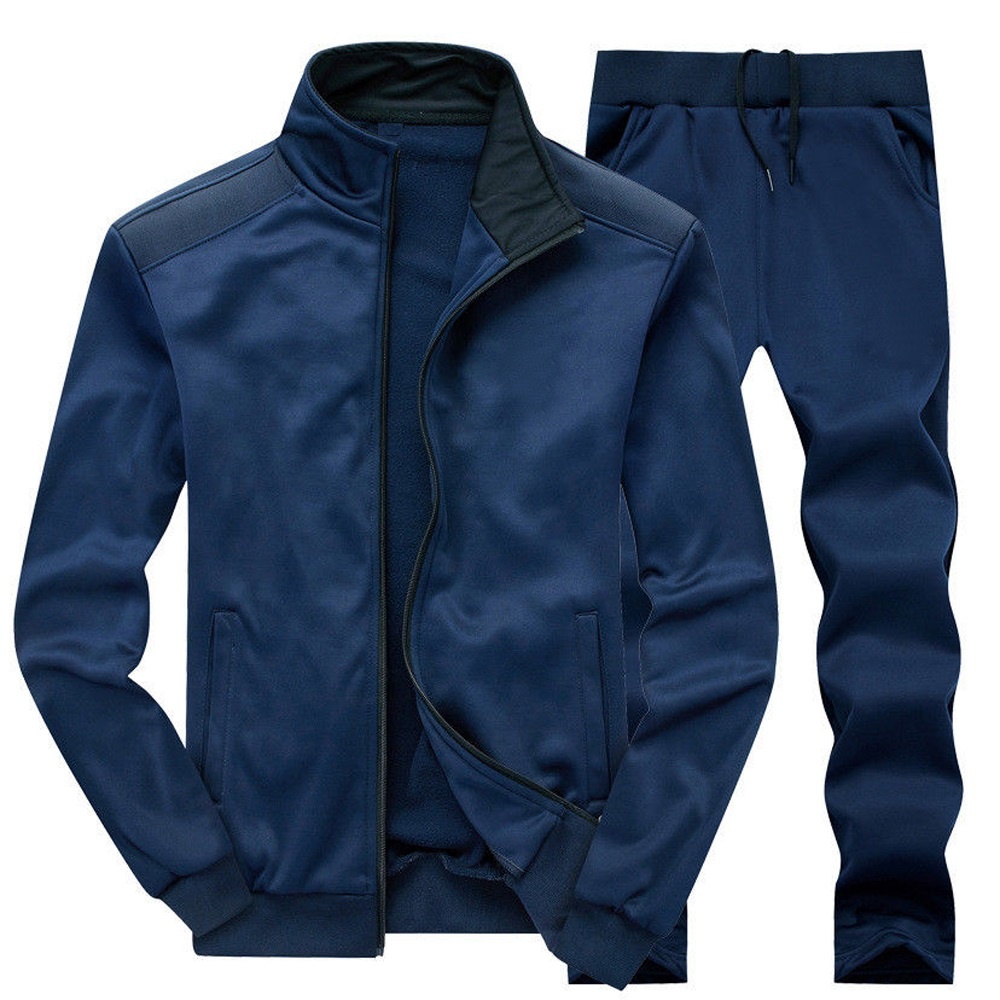 Good Design High Quality Blank Sportswear Jogger Suits For Men