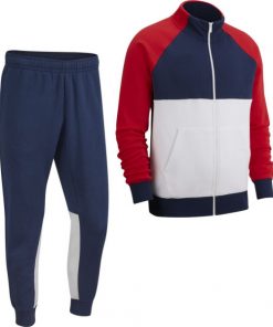 Latest design custom training jogging wear mens tracksuit set