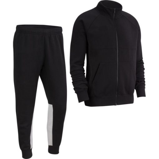 Wholesale new fashion custom design color combination jogging running gym workout tracksuites for men