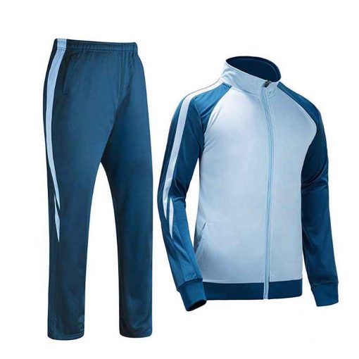 Men Athletic Suits Sets Jacket Pants 2 Piece Autumn Breathable Comfortable Long Sleeves Elastic Waistband Tracksuit Set.