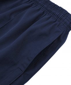 Mens Active Cotton Rugby Shorts with Pockets